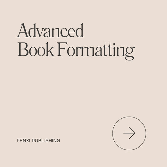 Advanced Book Formatting