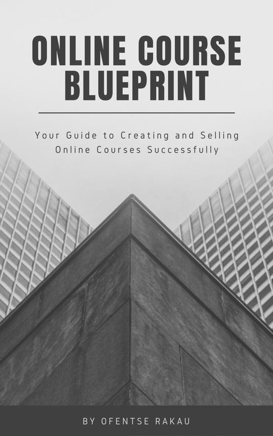 Online Course Blueprint (hardcopy)